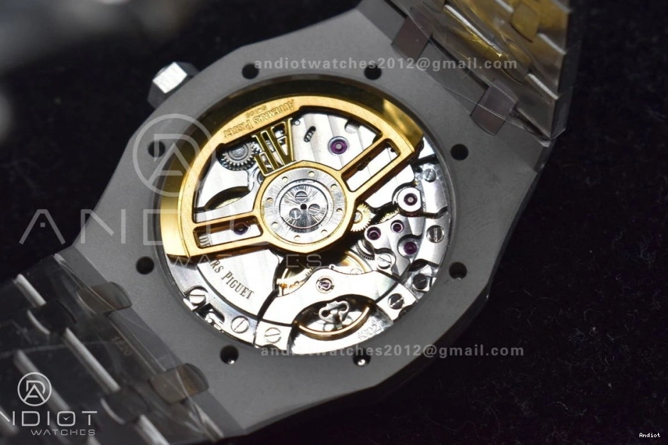 A4302 Super Royal Best SS on Clone 1:1 Dial APSF Blue 15500 Edition Oak Textured Bracelet 41mm SS 0507
